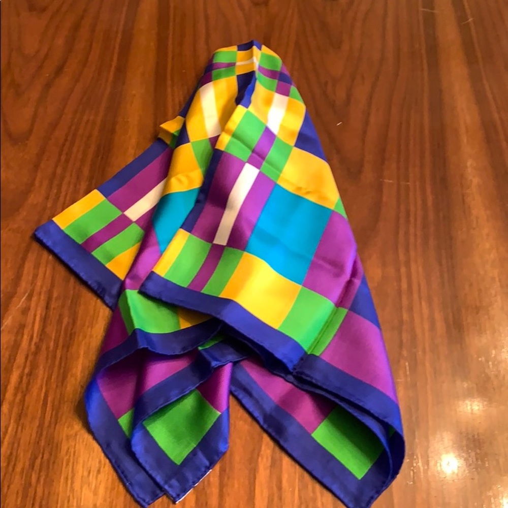 26” Square Vintage Echo Silk Scarf